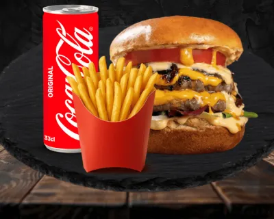 Menu Burger Double Steak